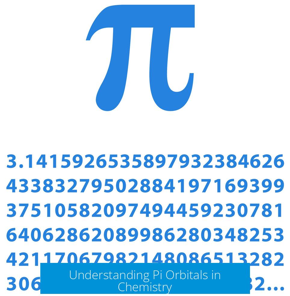 Understanding Pi Orbitals in Chemistry