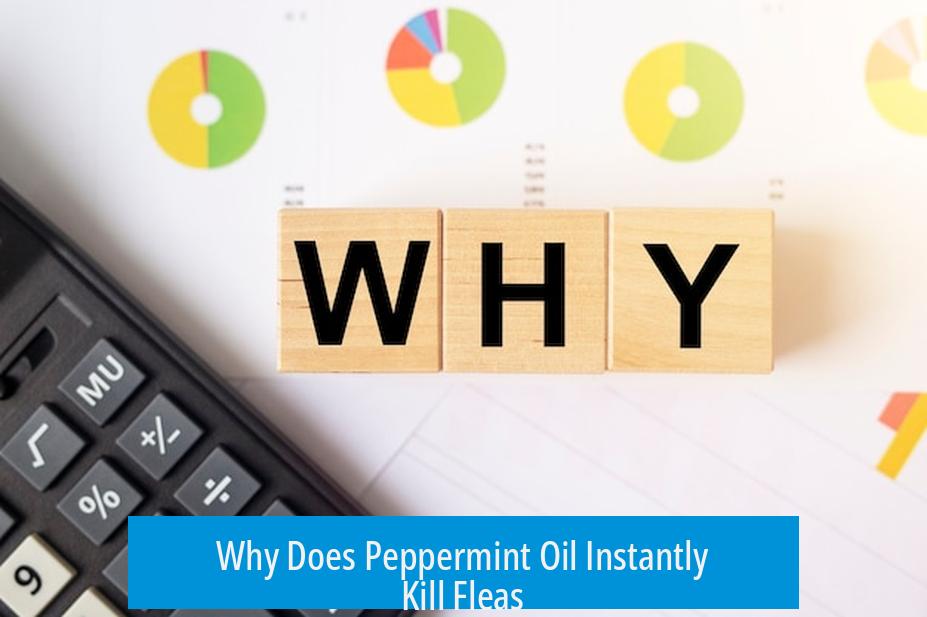 Why Does Peppermint Oil Instantly Kill Fleas?