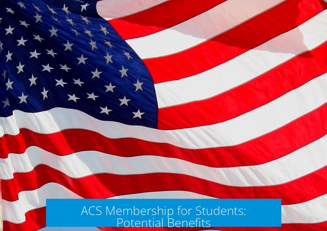 ACS Membership for Students: Potential Benefits