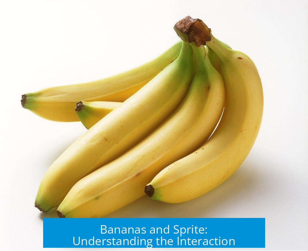 Bananas and Sprite: Understanding the Interaction