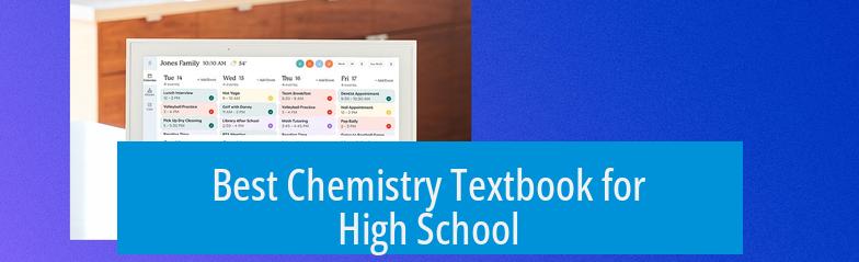 Best Chemistry Textbook for High School
