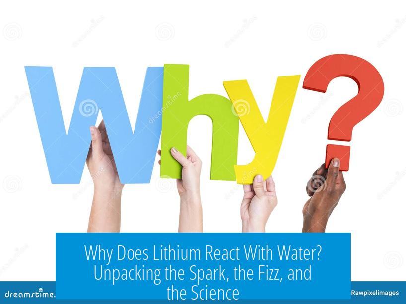 Why Does Lithium React With Water? Unpacking the Spark, the Fizz, and the Science