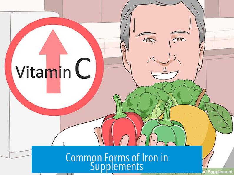 Common Forms of Iron in Supplements