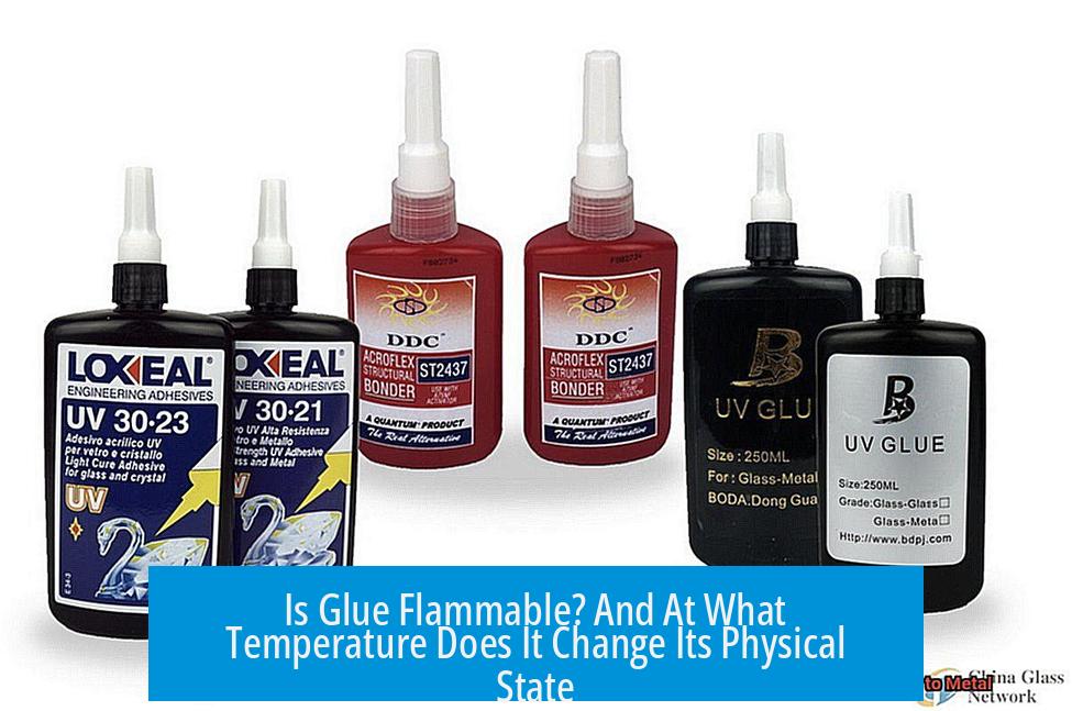 Is Glue Flammable? And At What Temperature Does It Change Its Physical State?