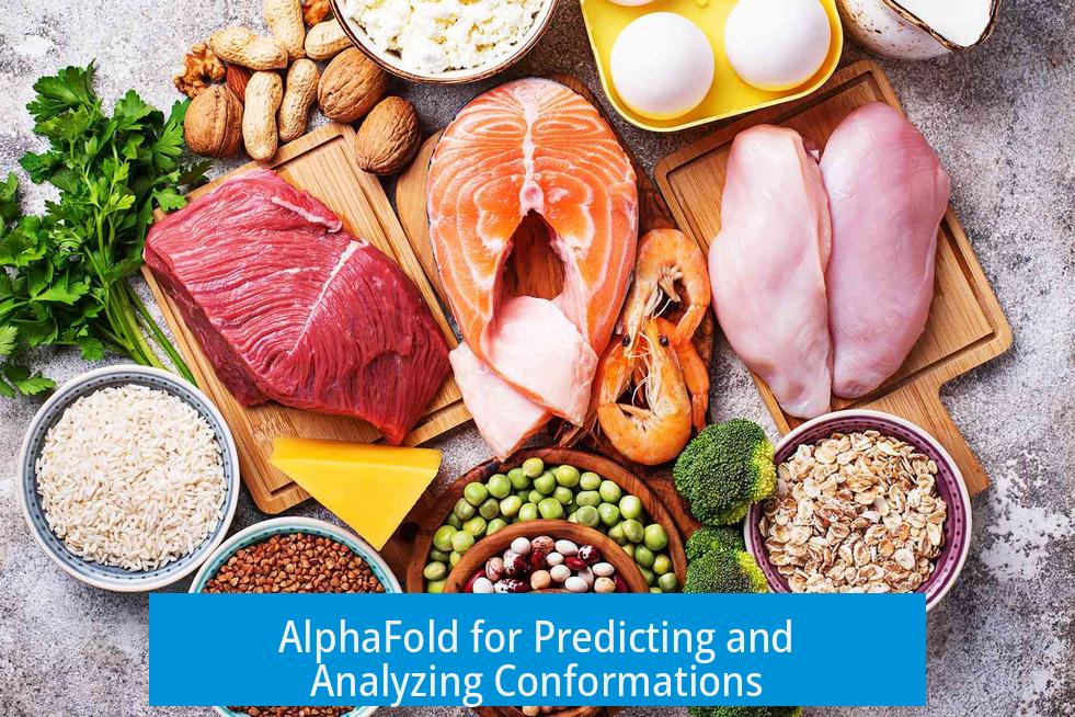 AlphaFold for Predicting and Analyzing Conformations