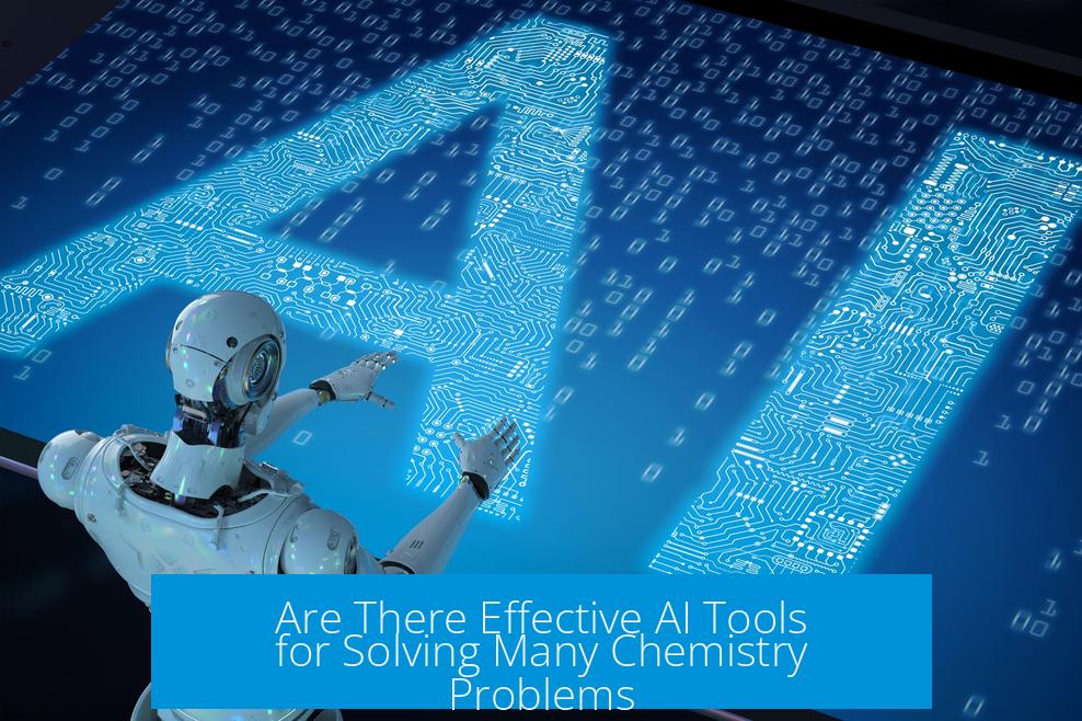 Are There Effective AI Tools for Solving Many Chemistry Problems?