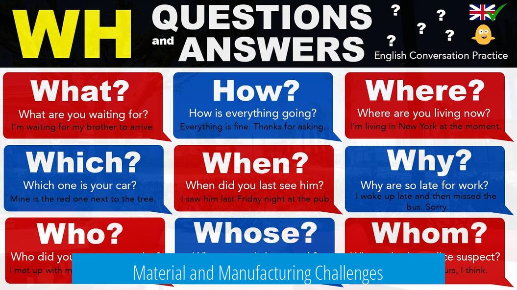 Material and Manufacturing Challenges