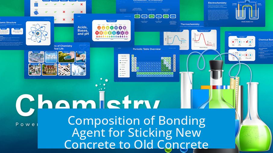 Composition of Bonding Agent for Sticking New Concrete to Old Concrete