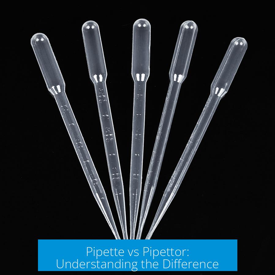 Pipette vs Pipettor: Understanding the Difference