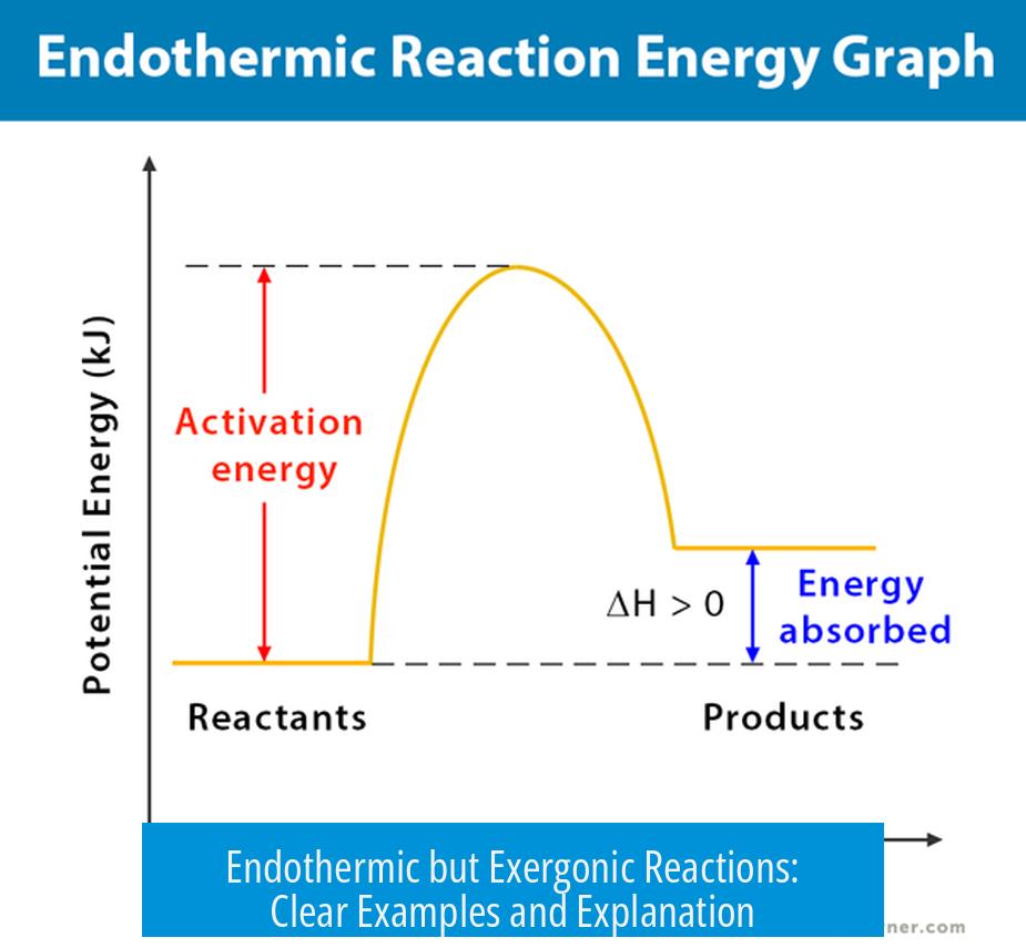Endothermic but Exergonic Reactions: Clear Examples and Explanation