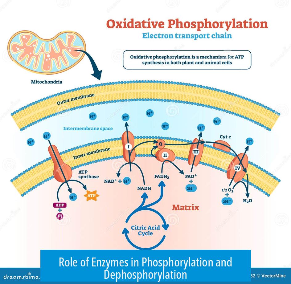 Role of Enzymes in Phosphorylation and Dephosphorylation