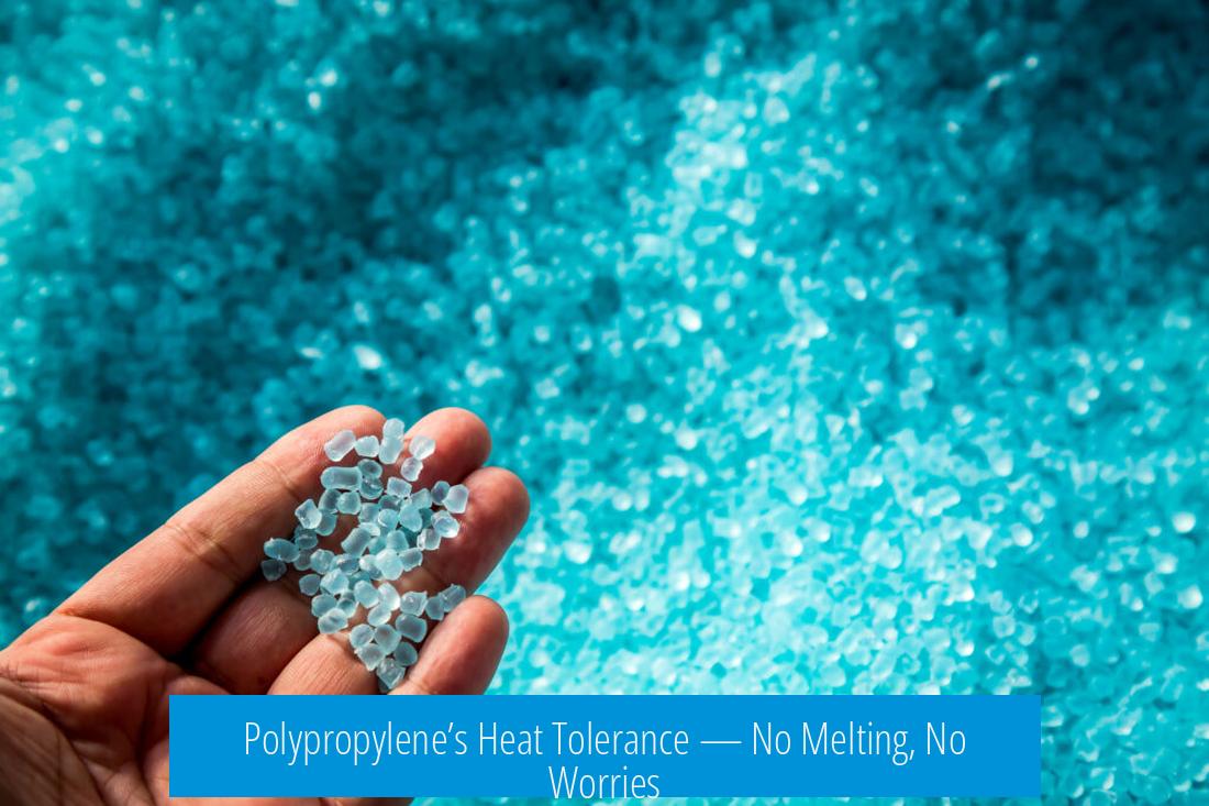 Polypropylene’s Heat Tolerance — No Melting, No Worries
