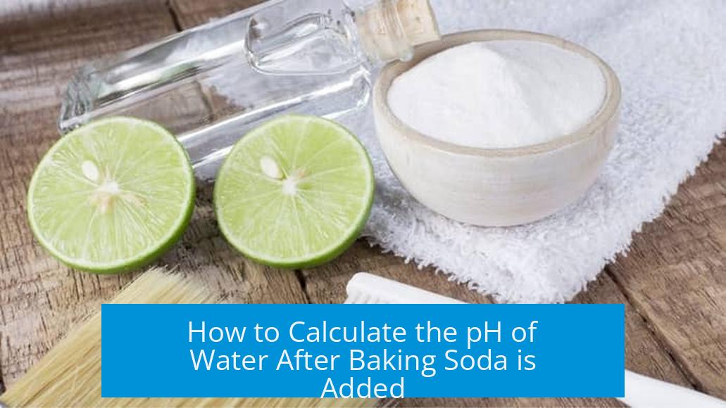 How to Calculate the pH of Water After Baking Soda is Added