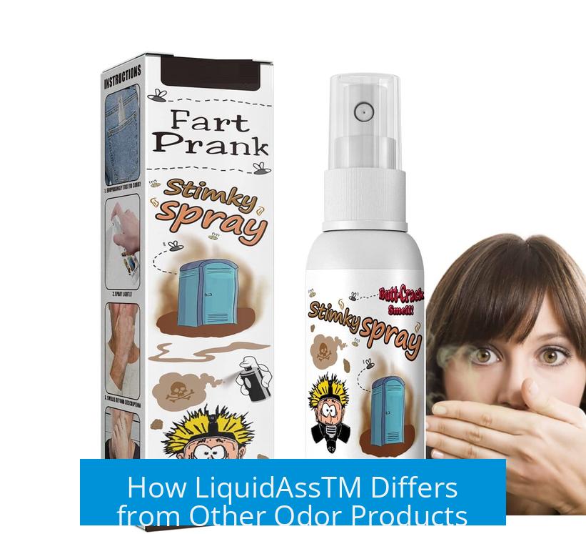 How LiquidAssTM Differs from Other Odor Products