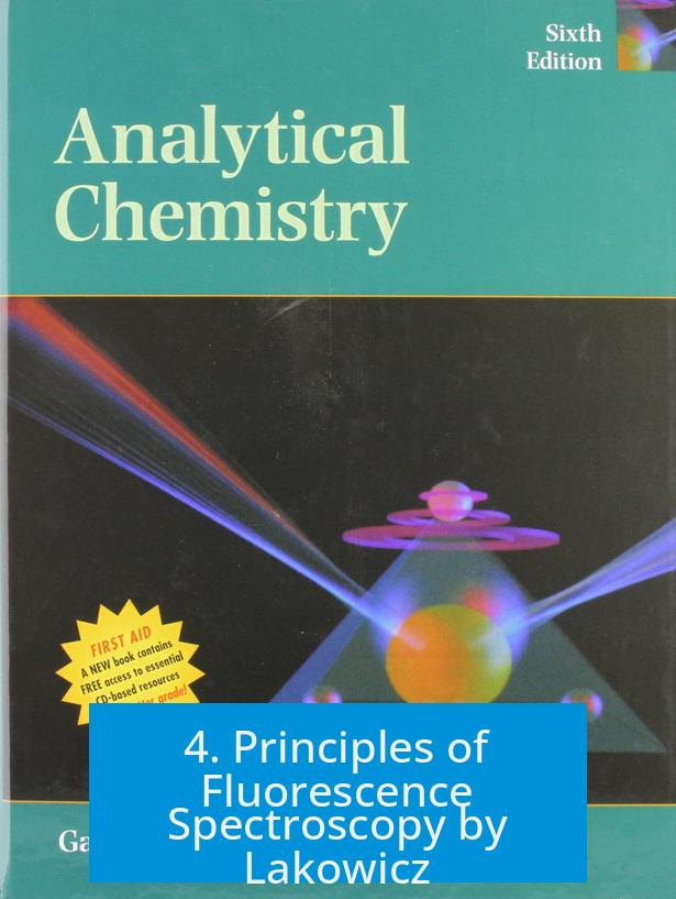 4. Principles of Fluorescence Spectroscopy by Lakowicz