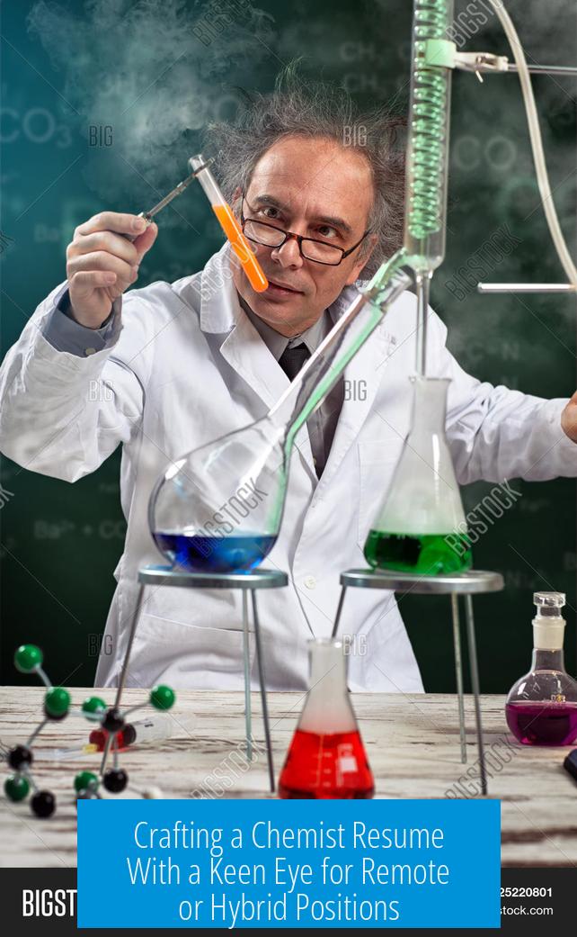 Crafting a Chemist Resume With a Keen Eye for Remote or Hybrid Positions