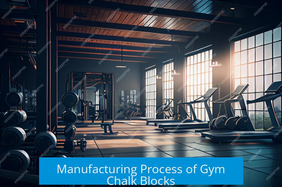 Manufacturing Process of Gym Chalk Blocks