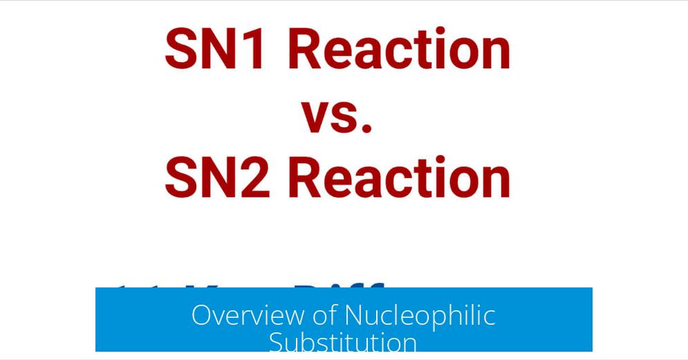 Overview of Nucleophilic Substitution