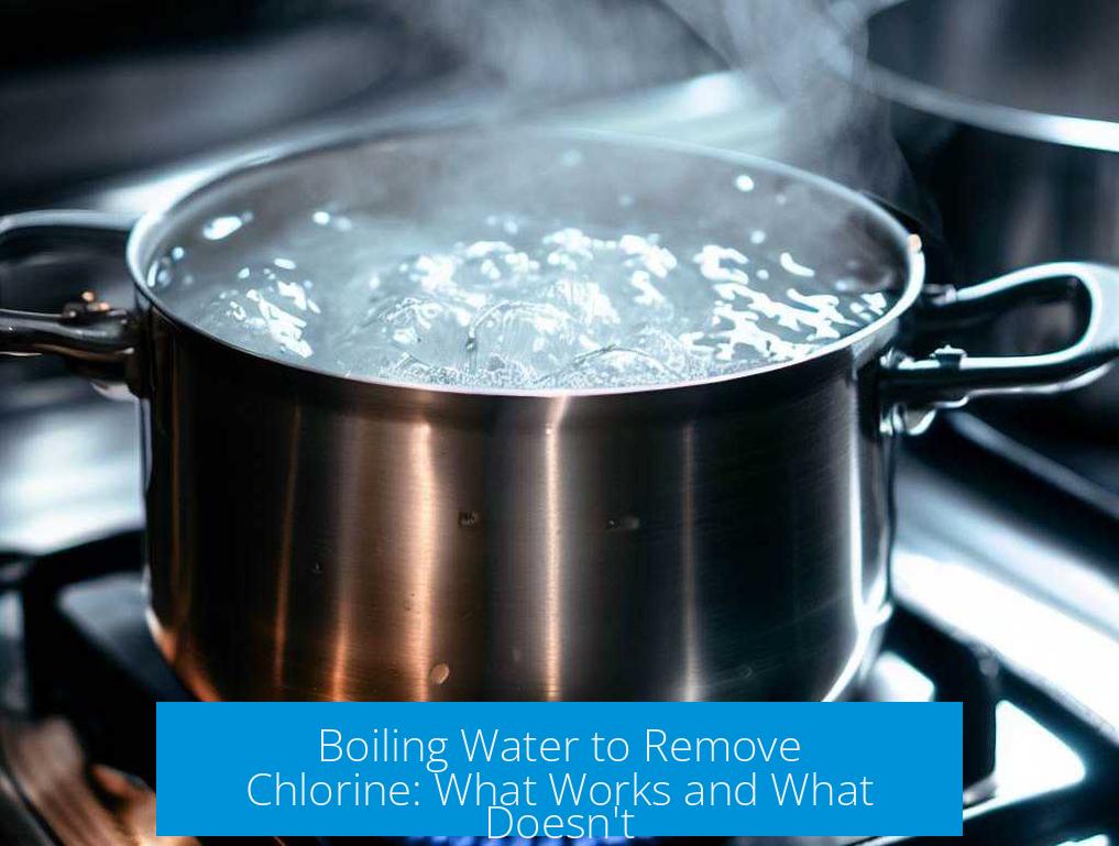 Boiling Water to Remove Chlorine: What Works and What Doesn't