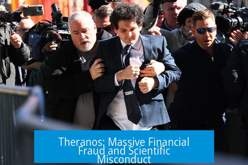 Theranos: Massive Financial Fraud and Scientific Misconduct