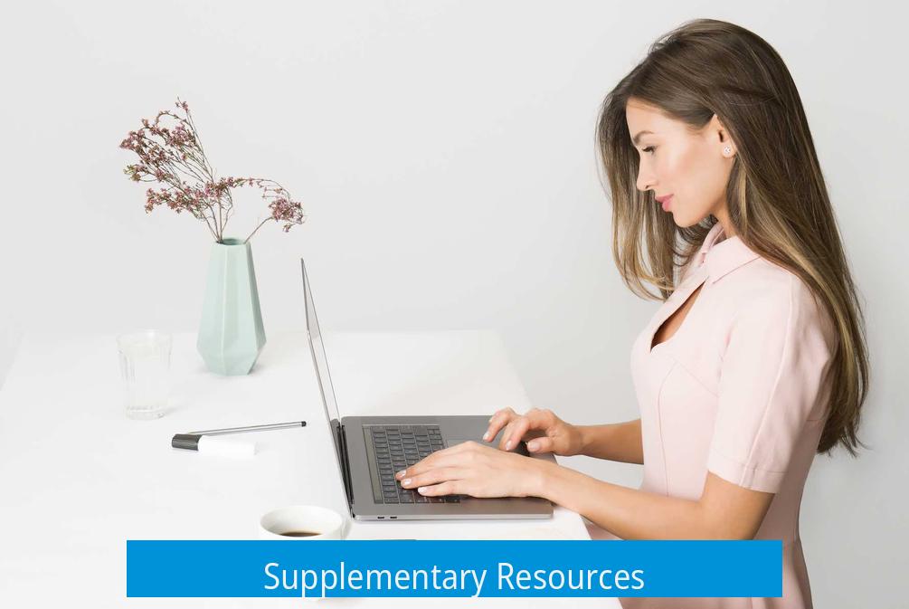Supplementary Resources