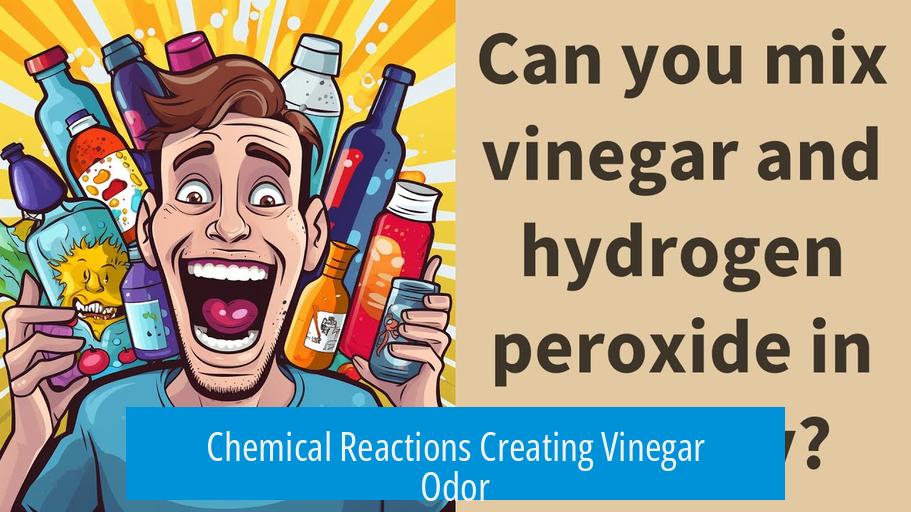 Chemical Reactions Creating Vinegar Odor