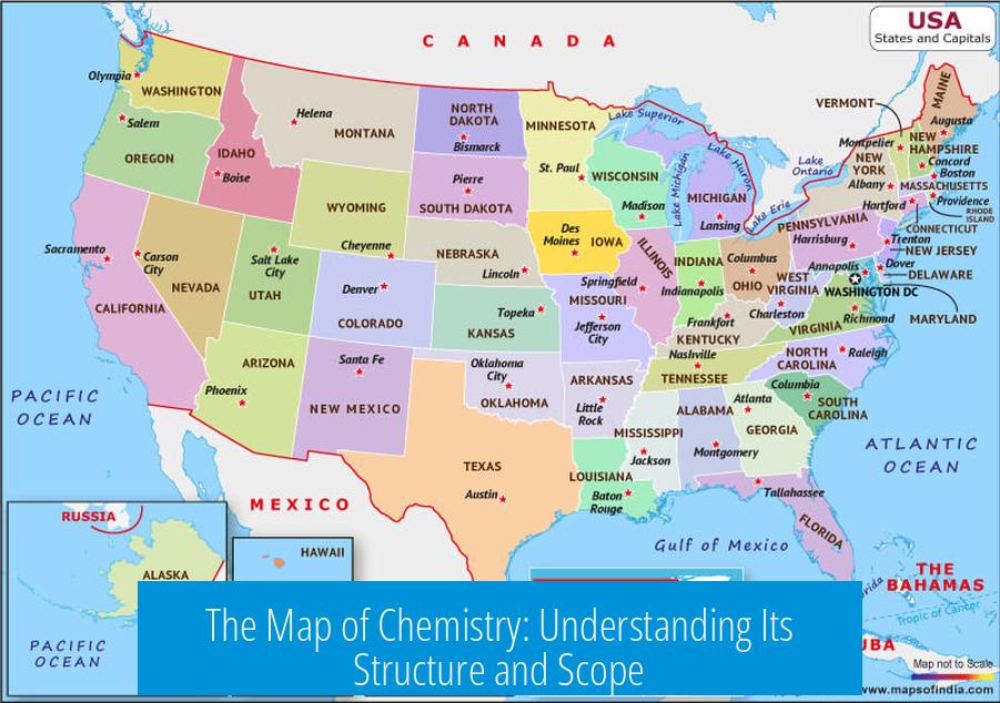 The Map of Chemistry: Understanding Its Structure and Scope