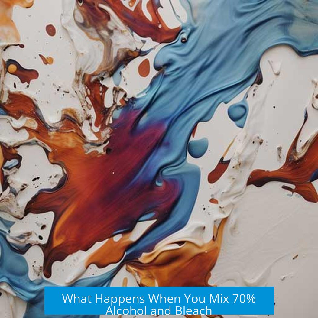 What Happens When You Mix 70% Alcohol and Bleach?