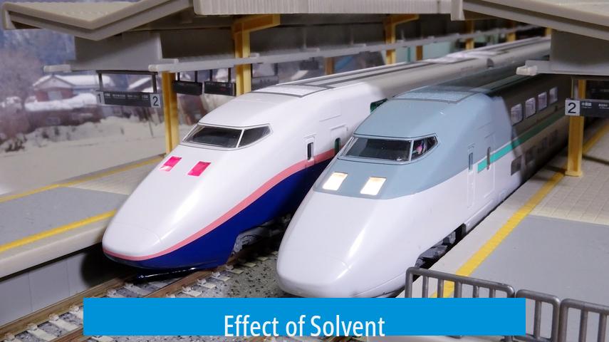 Effect of Solvent