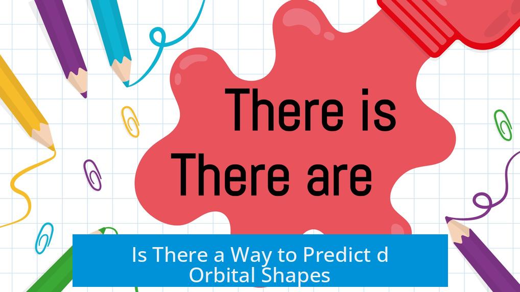 Is There a Way to Predict d Orbital Shapes?