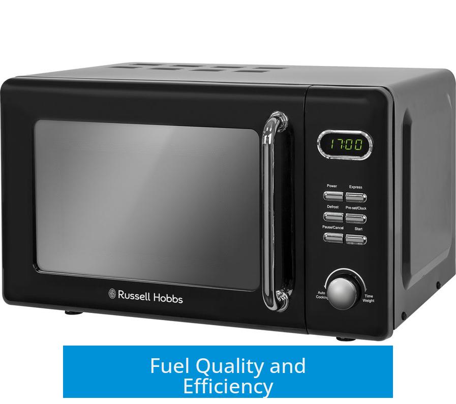 Fuel Quality and Efficiency