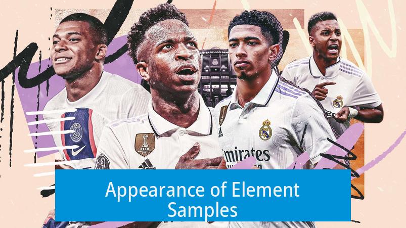 Appearance of Element Samples