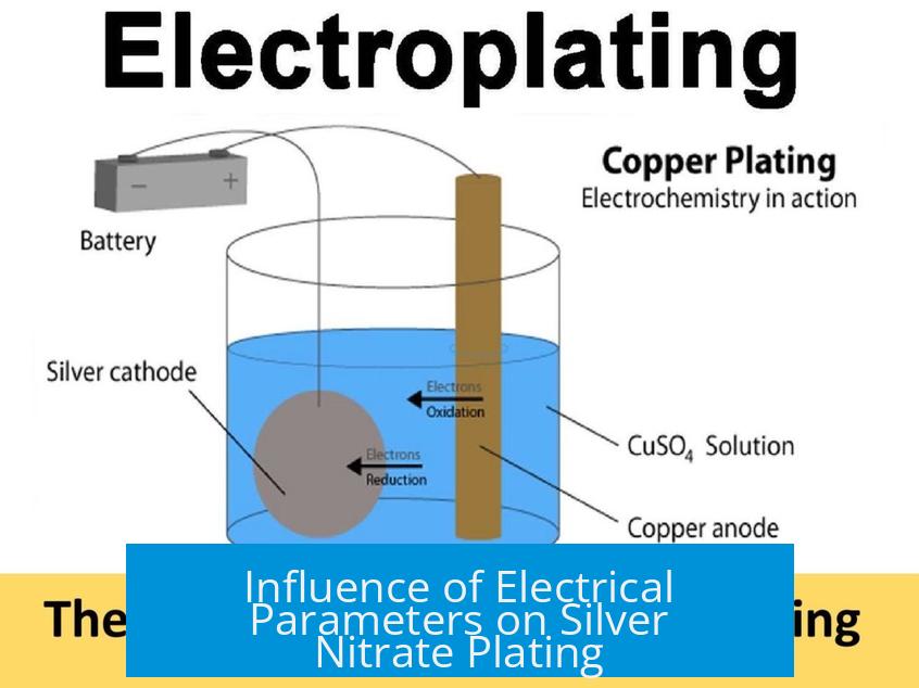 Influence of Electrical Parameters on Silver Nitrate Plating