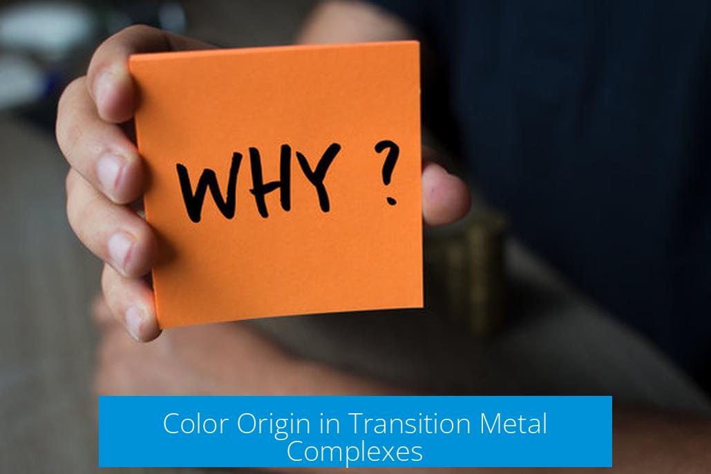 Color Origin in Transition Metal Complexes