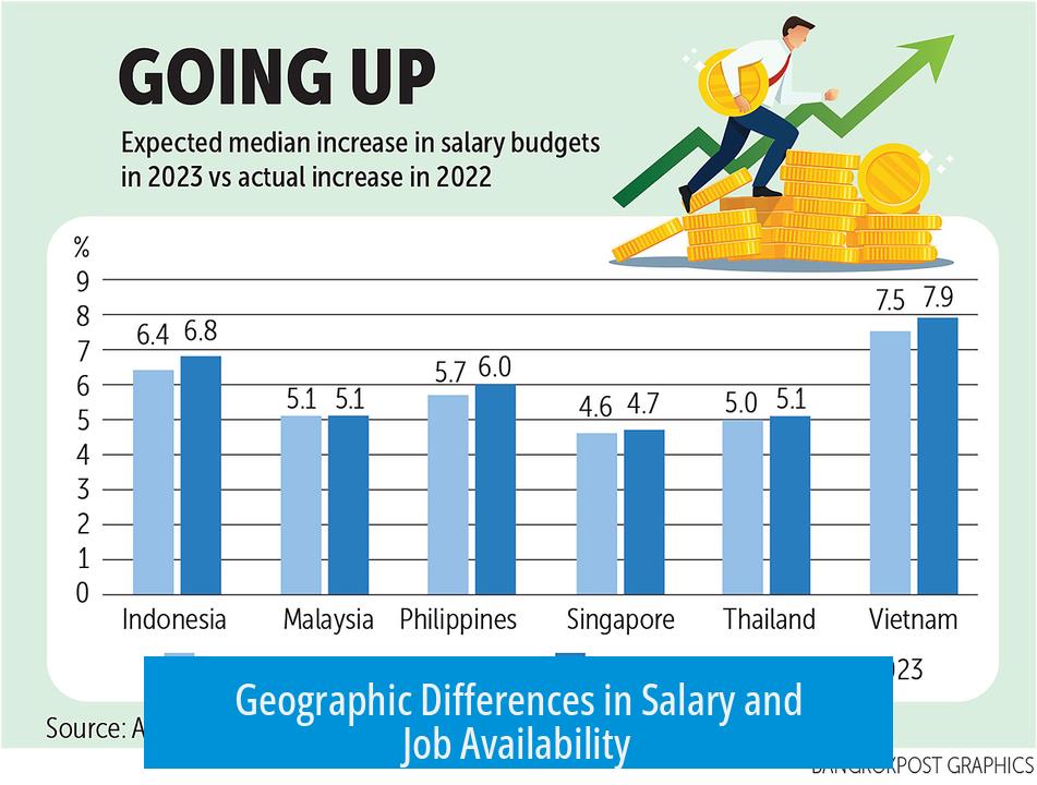 Geographic Differences in Salary and Job Availability