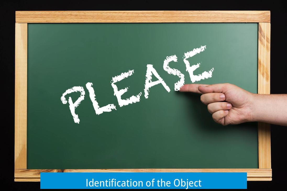 Identification of the Object