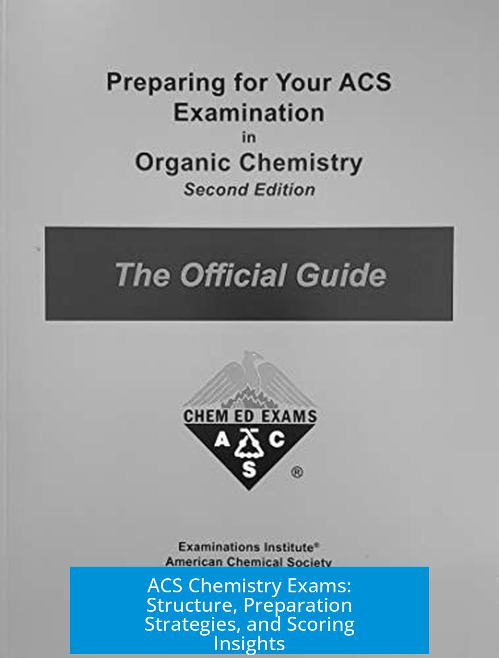 ACS Chemistry Exams: Structure, Preparation Strategies, and Scoring Insights