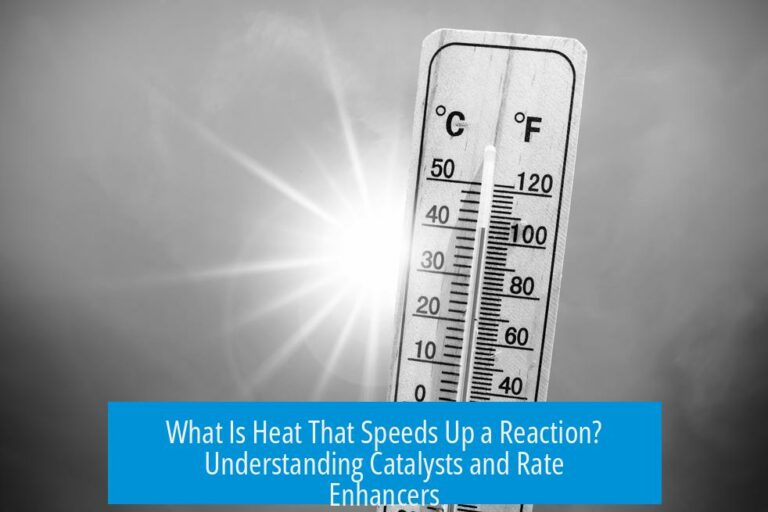 What Is Heat That Speeds Up a Reaction? Understanding Catalysts and Rate Enhancers