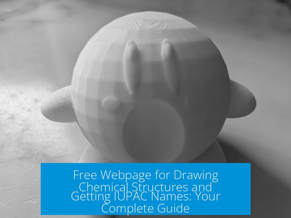 Free Webpage for Drawing Chemical Structures and Getting IUPAC Names: Your Complete Guide