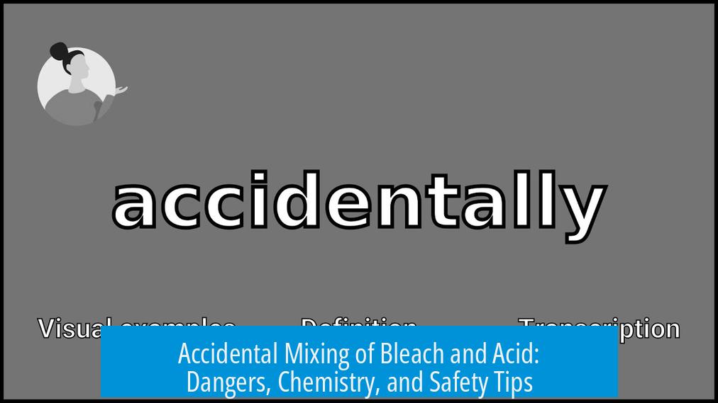 Accidental Mixing of Bleach and Acid: Dangers, Chemistry, and Safety Tips