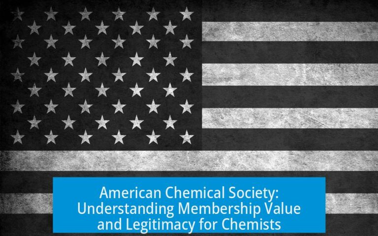 American Chemical Society: Understanding Membership Value and Legitimacy for Chemists