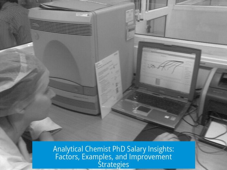 Analytical Chemist PhD Salary Insights: Factors, Examples, and Improvement Strategies