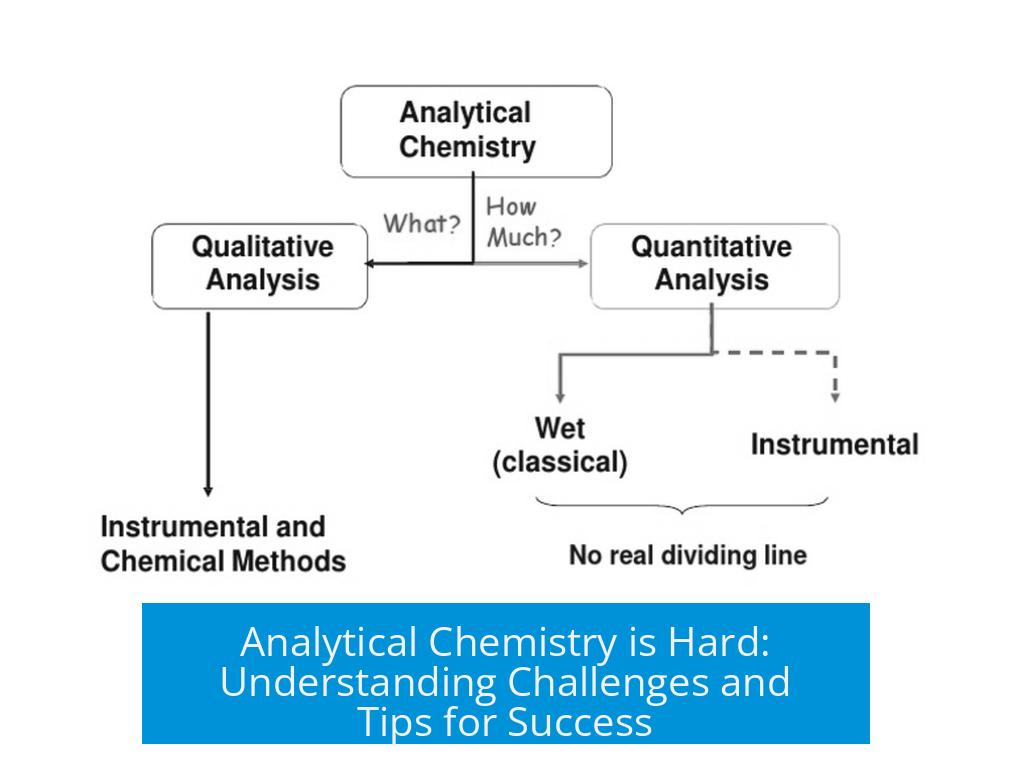 Analytical Chemistry is Hard: Understanding Challenges and Tips for Success