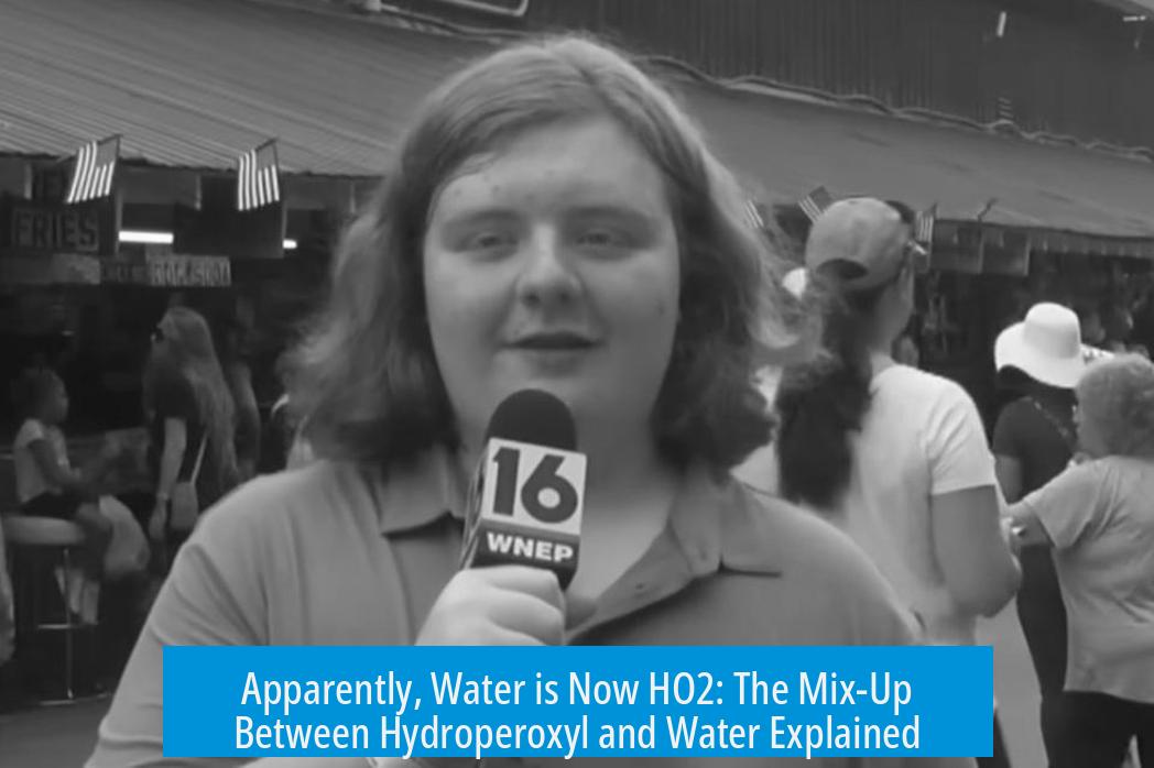 Apparently, Water is Now HO2: The Mix-Up Between Hydroperoxyl and Water Explained
