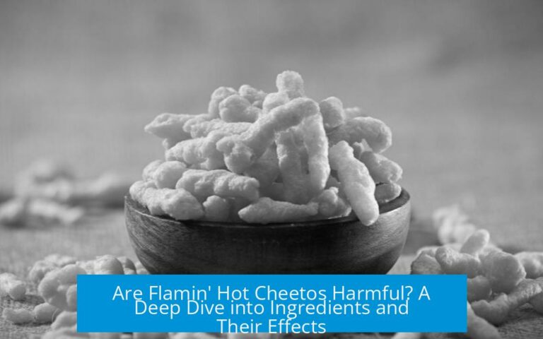 Are Flamin' Hot Cheetos Harmful? A Deep Dive into Ingredients and Their Effects