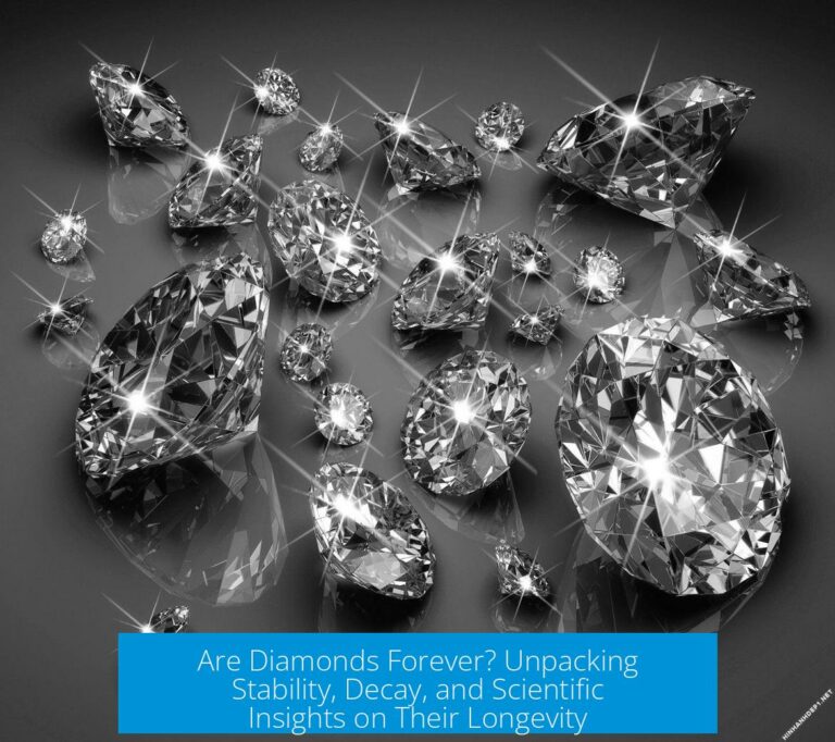 Are Diamonds Forever? Unpacking Stability, Decay, and Scientific Insights on Their Longevity