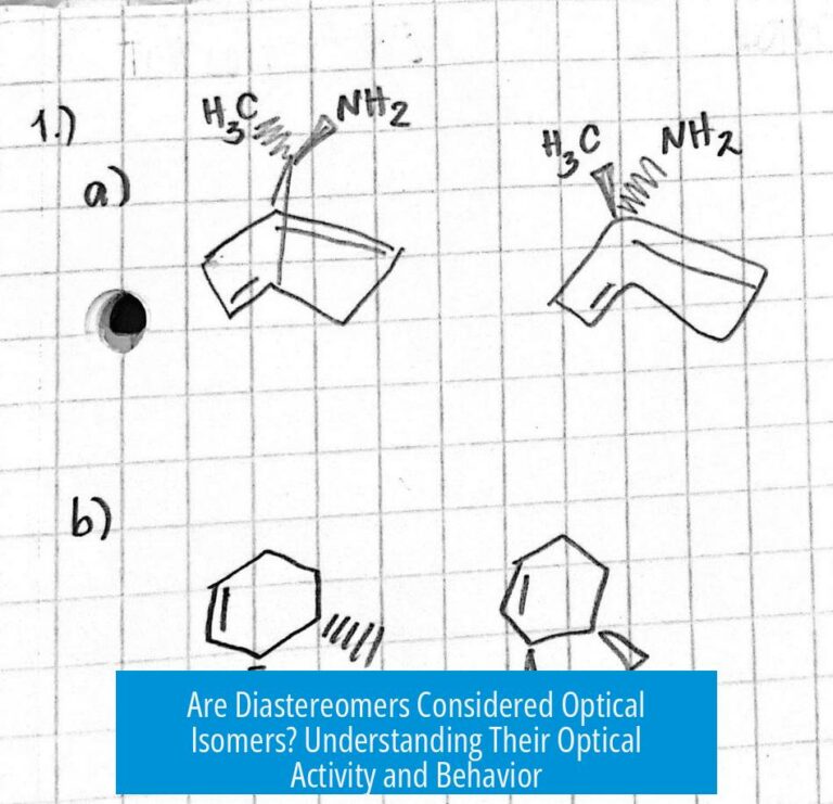 Are Diastereomers Considered Optical Isomers? Understanding Their Optical Activity and Behavior