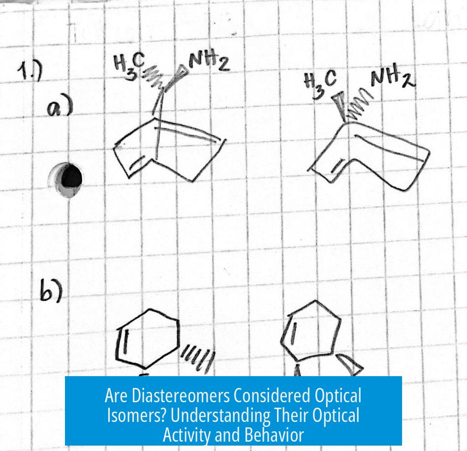 Are Diastereomers Considered Optical Isomers? Understanding Their Optical Activity and Behavior