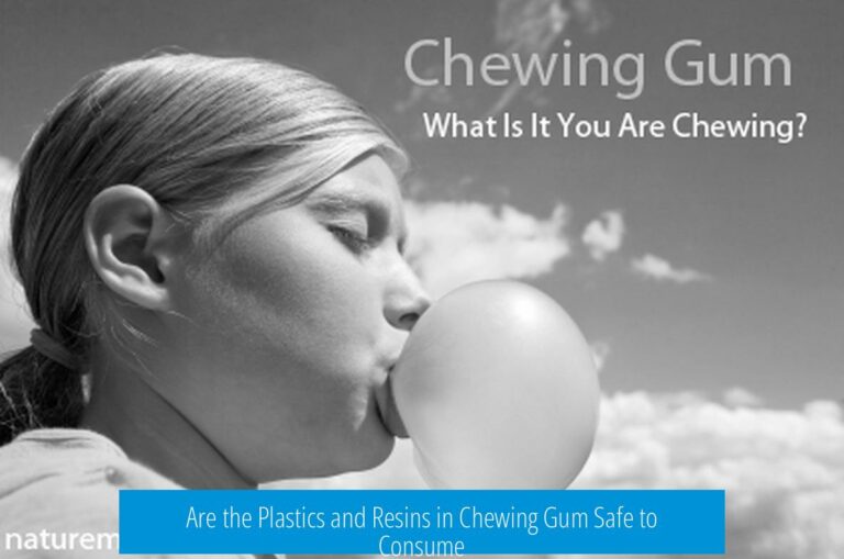 Are the Plastics and Resins in Chewing Gum Safe to Consume