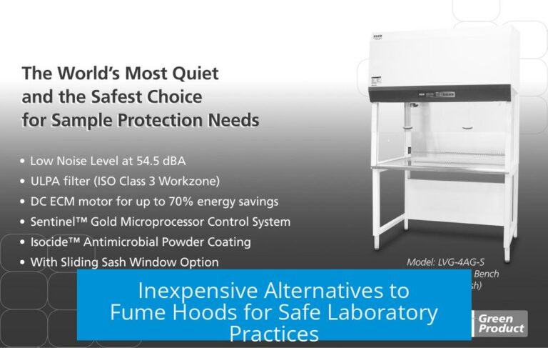 Inexpensive Alternatives to Fume Hoods for Safe Laboratory Practices